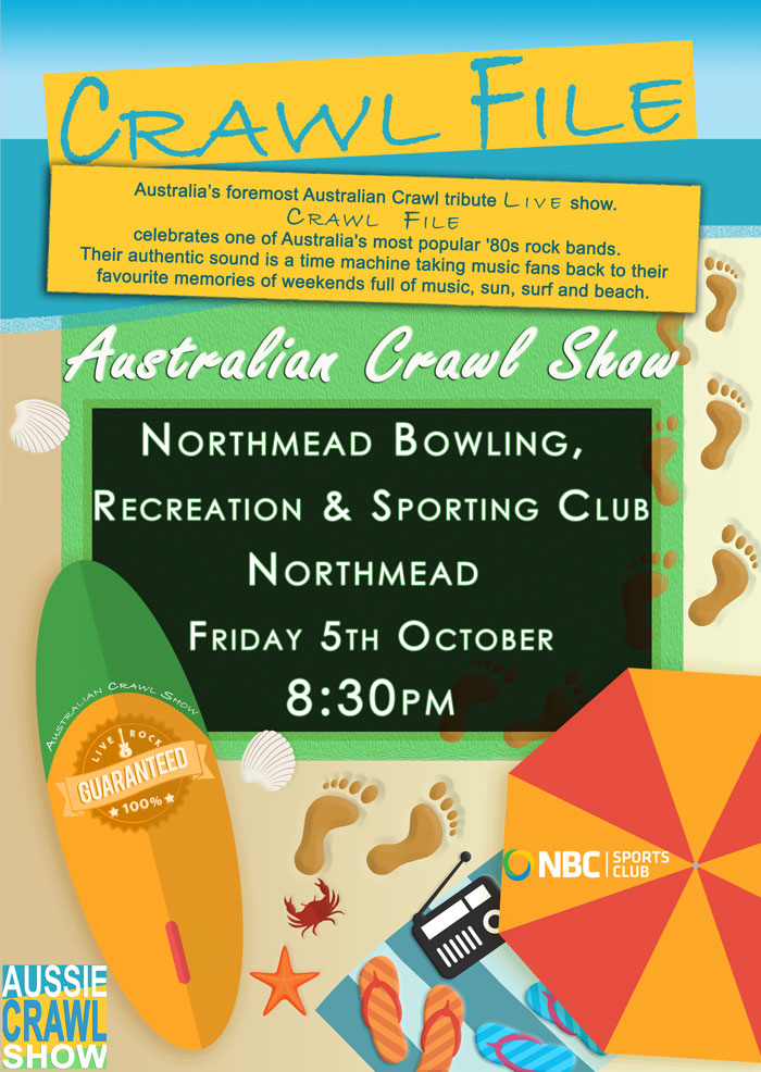 aussie crawl show northmead bowling club