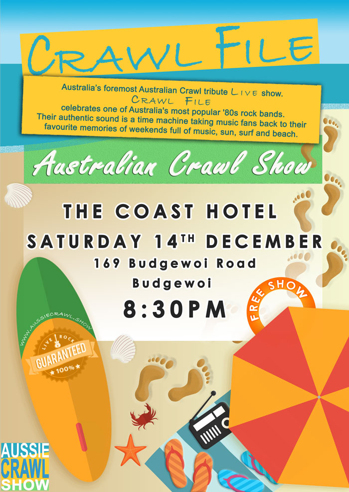 Aussie Crawl Show @ The coast hotel