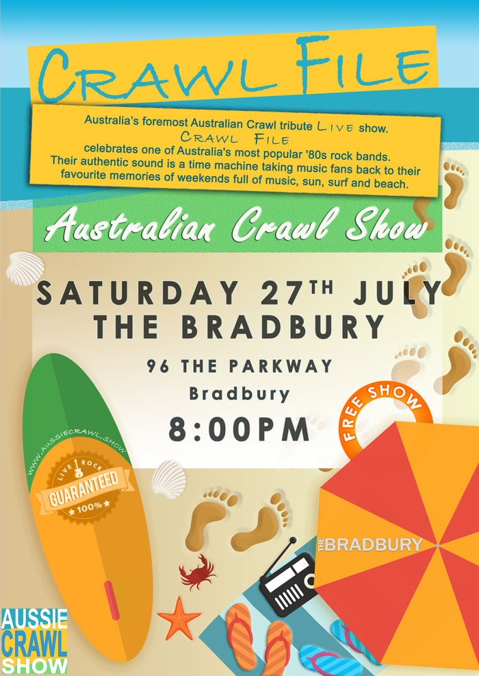 Aussie Crawl Show @ The Bradbury