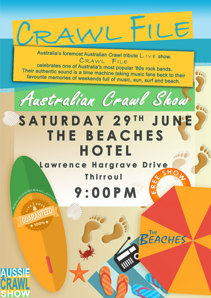 Aussie Crawl Show @ The Beaches
