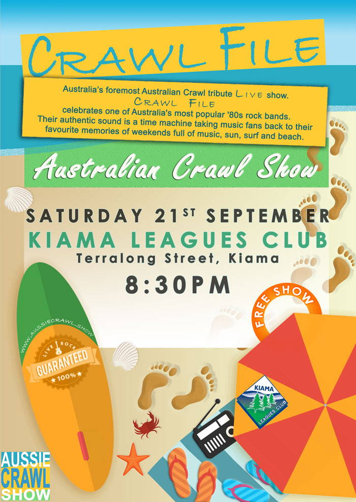 Aussie Crawl Show @ Kiama Leagues Club