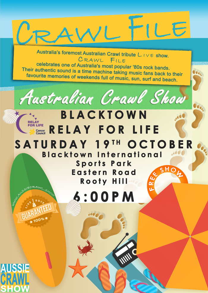 Aussie Crawl Show @ Blacktown Relay for Life